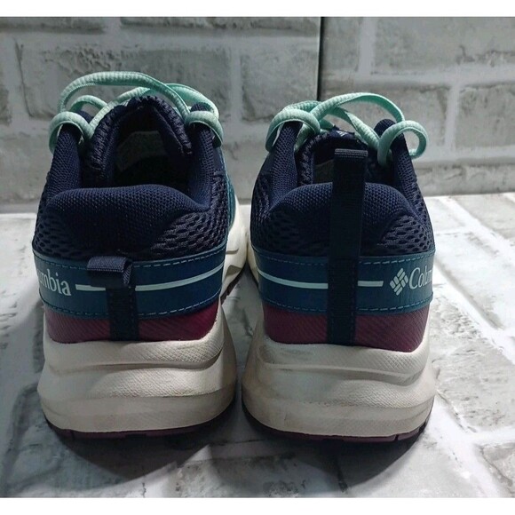 Columbia Ortholite Ecolt Women’s Tennis Shoe Sneakers Sz. 8.5 Turquoise /Pink - Picture 3 of 12